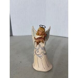 Jim‎ Shore Heartwood Creek Faithful Friend Angel Holding Dog Figurine 4060962